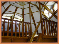 Galerie mit  Schlafraum von Haus "Panorama"