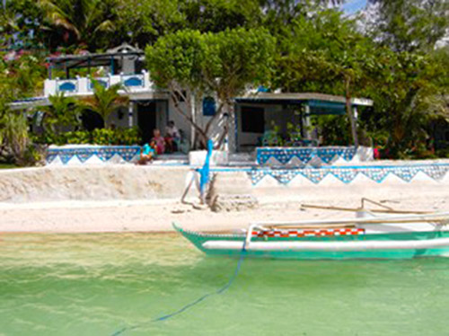 'Casa Greca' with boat