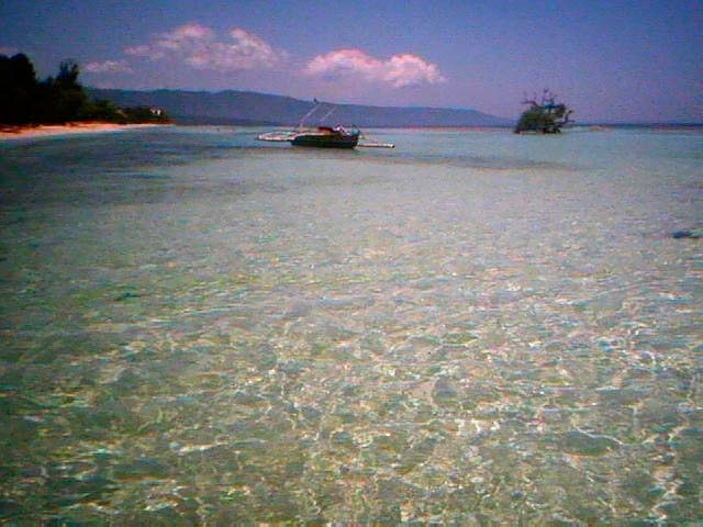 Clear sea