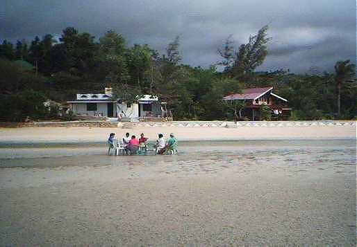 Low tide